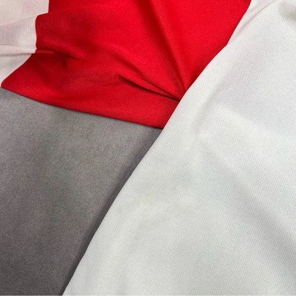 Detroit Redwings CCM Red and White Sports Jersey - Picture 5 of 5